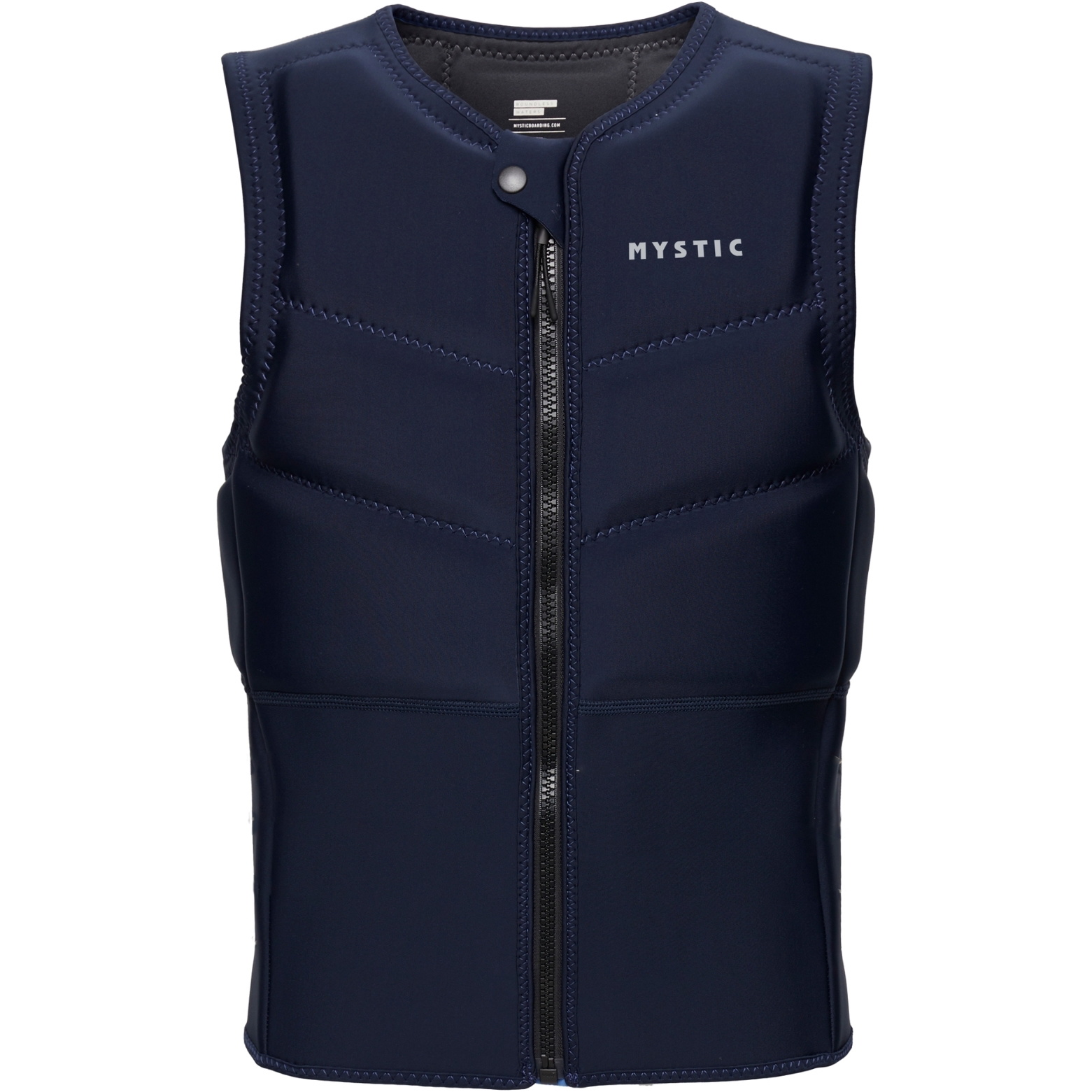 2026 Mystic Männer Star Front Zip Kite Impact Vest 35005.23023 - Navy